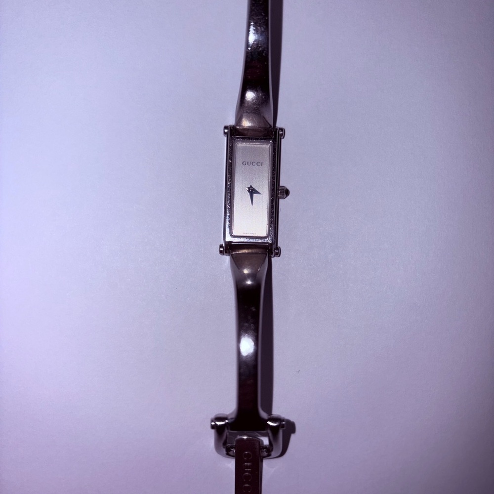 Gucci Silver Bracelet Watch